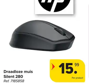 Carrefour Hp Draadloze muis Silent 280 aanbieding