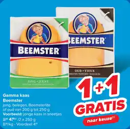 Carrefour Gamma kaas Beemster aanbieding