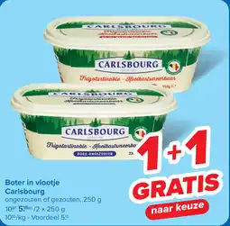 Carrefour Boter in vlootje Carlsbourg aanbieding