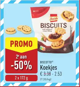 ALDI Biscotto Koekjes aanbieding