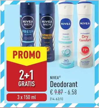 ALDI Nivea Deodorant aanbieding