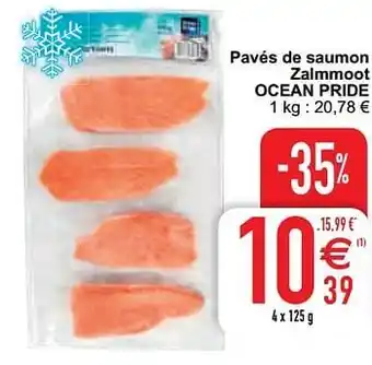 Cora Pavés de saumon zalmmoot ocean pride 4x125g aanbieding