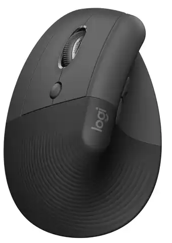 Coolblue Logitech Lift Verticale Ergonomische Muis Linkshandig Zwart aanbieding