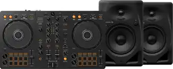 Coolblue Pioneer DJ DDJ-FLX4 + Pioneer DJ DM-50D-BT Zwart aanbieding