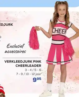 Supra Bazar Verkleedjurk pink cheerleader aanbieding