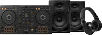 Coolblue Pioneer DJ DDJ-FLX4 + Pioneer DJ HDJ-X7 Noir + Pioneer DJ DM-50D-BT Noir aanbieding