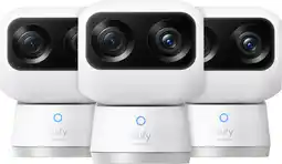 Coolblue Eufy Indoor Cam S350 Lot de 3 aanbieding