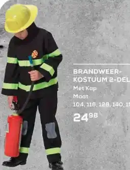 Supra Bazar Brandweer- kostuum 2-delig aanbieding