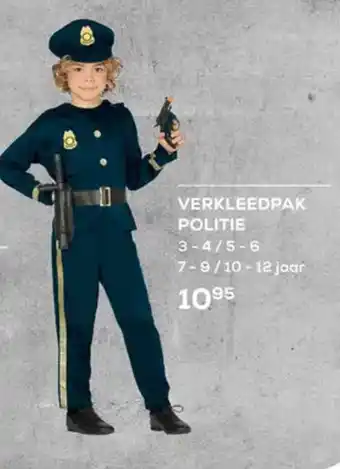 Supra Bazar Verkleedpak politie aanbieding