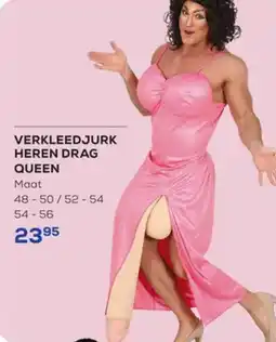 Supra Bazar Verkleedjurk heren drag queen aanbieding