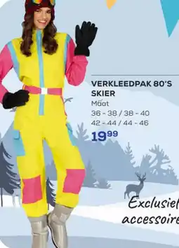 Supra Bazar Verkleedpak 80's skier aanbieding