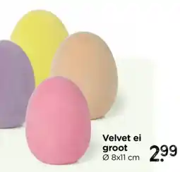 Xenos Velvet ei groot aanbieding