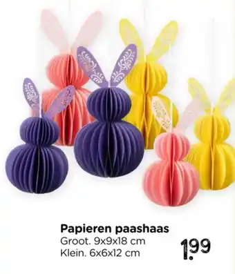 Xenos Papieren paashaas aanbieding