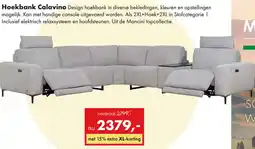 Woonsquare Hoekbank Calavino aanbieding