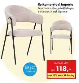 Woonsquare Eetkamerstoel Imperia aanbieding