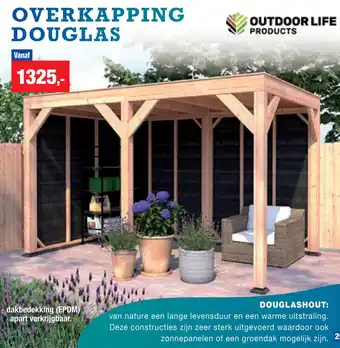 Hubo Outdoor life products overkapping douglas aanbieding