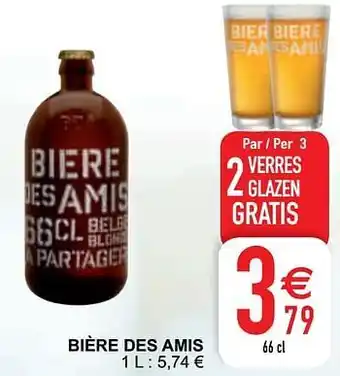 Cora Bière des amis 66cl aanbieding