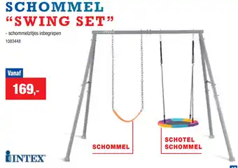 Hubo Intex schommel swing set aanbieding