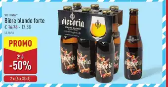 ALDI Victoria bière blonde forte aanbieding