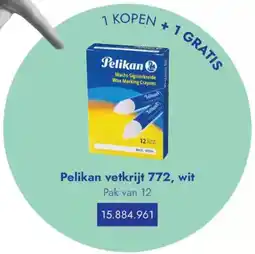 Lyreco Pelikan vetkrijt  wit aanbieding