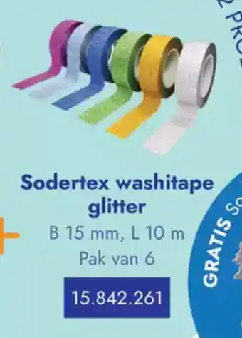 Lyreco Sodertex washitape glitter aanbieding