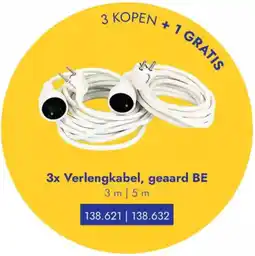 Lyreco Verlengkabel geaard be aanbieding