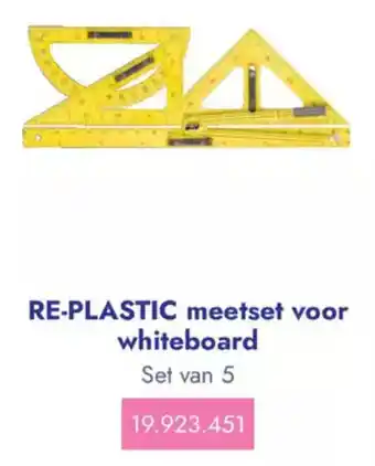 Lyreco Re plastic meetset voor whiteboard aanbieding