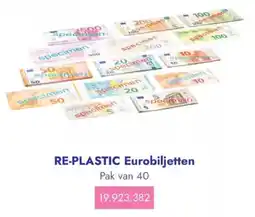 Lyreco Re plastic eurobiljetten aanbieding