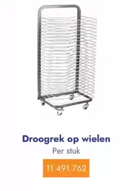 Lyreco Droogrek op wielen aanbieding