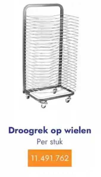 Lyreco Droogrek op wielen aanbieding