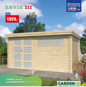 Hubo ERVIK III aanbieding