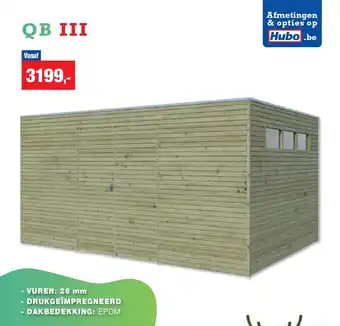 Hubo QB III aanbieding