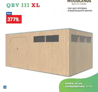 Hubo QBV III XL aanbieding