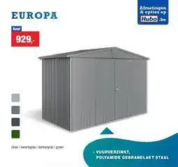 Hubo EUROPA aanbieding