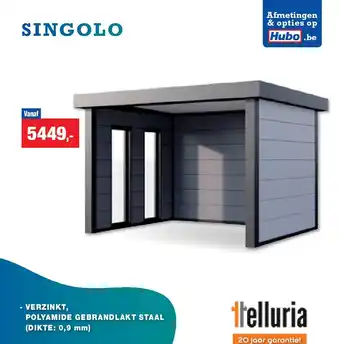 Hubo SINGOLO aanbieding