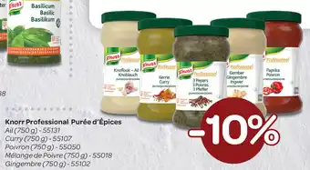 Sligro-M Knorr Professional Purée d'Épices aanbieding