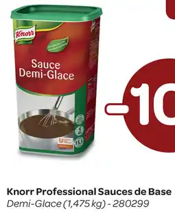 Sligro-M Knorr Professional Sauces de Base aanbieding