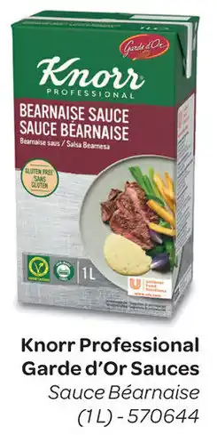 Sligro-M Knorr Professional Garde d'or Sauces aanbieding