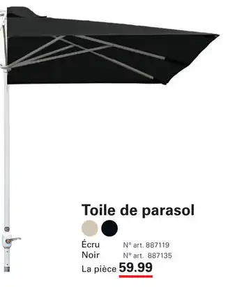 Sligro-M Toile de parasol aanbieding