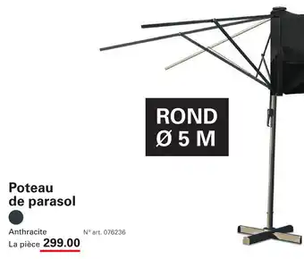 Sligro-M Poteau de Parasol aanbieding