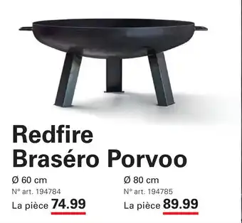 Sligro-M Redfire Braséro Porvoo aanbieding