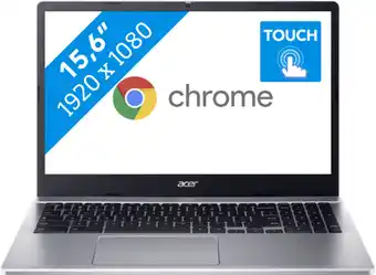 Coolblue Acer Chromebook 315 (CB315-5HT-C0F5) Azerty aanbieding