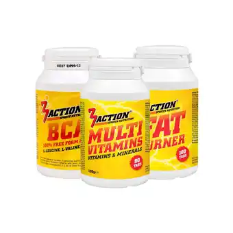 Decathlon SUPPLEMENT PACK (BCAA+FATBURNER+MULTIVITAMINS) aanbieding