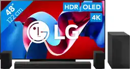 Coolblue LG OLED48C46LA (2024) + Barre de Son aanbieding