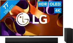 Coolblue LG OLED77G45LW (2024) + Barre de Son aanbieding