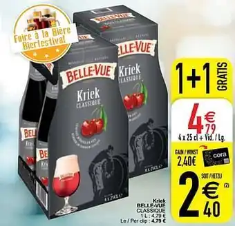 Cora Kriek belle-vue classique aanbieding