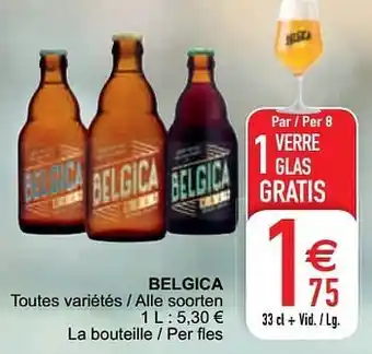 Cora Belgica toutes variétés - alle soorten 33cl aanbieding