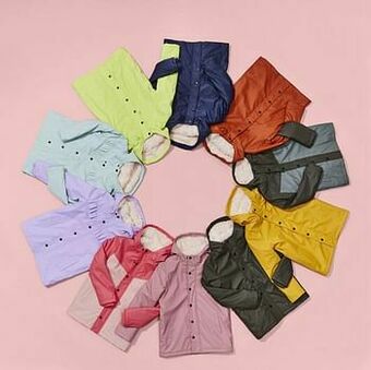 HEMA Kinderjas Fluor Geel (fluor geel)