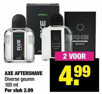 Big Bazar Axe aftershave aanbieding