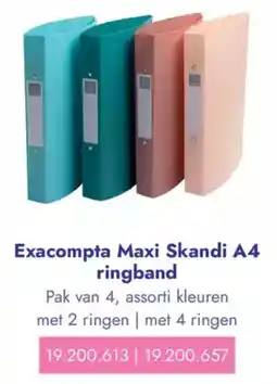 Lyreco Exacompta Maxi Skandi A4 ringband aanbieding